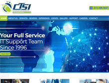 Tablet Screenshot of ctsioutsourcing.com